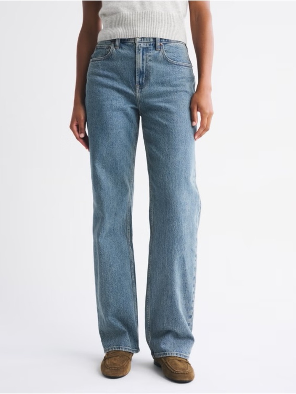 Abercrombie Curve Love 90s Relaxed Jean